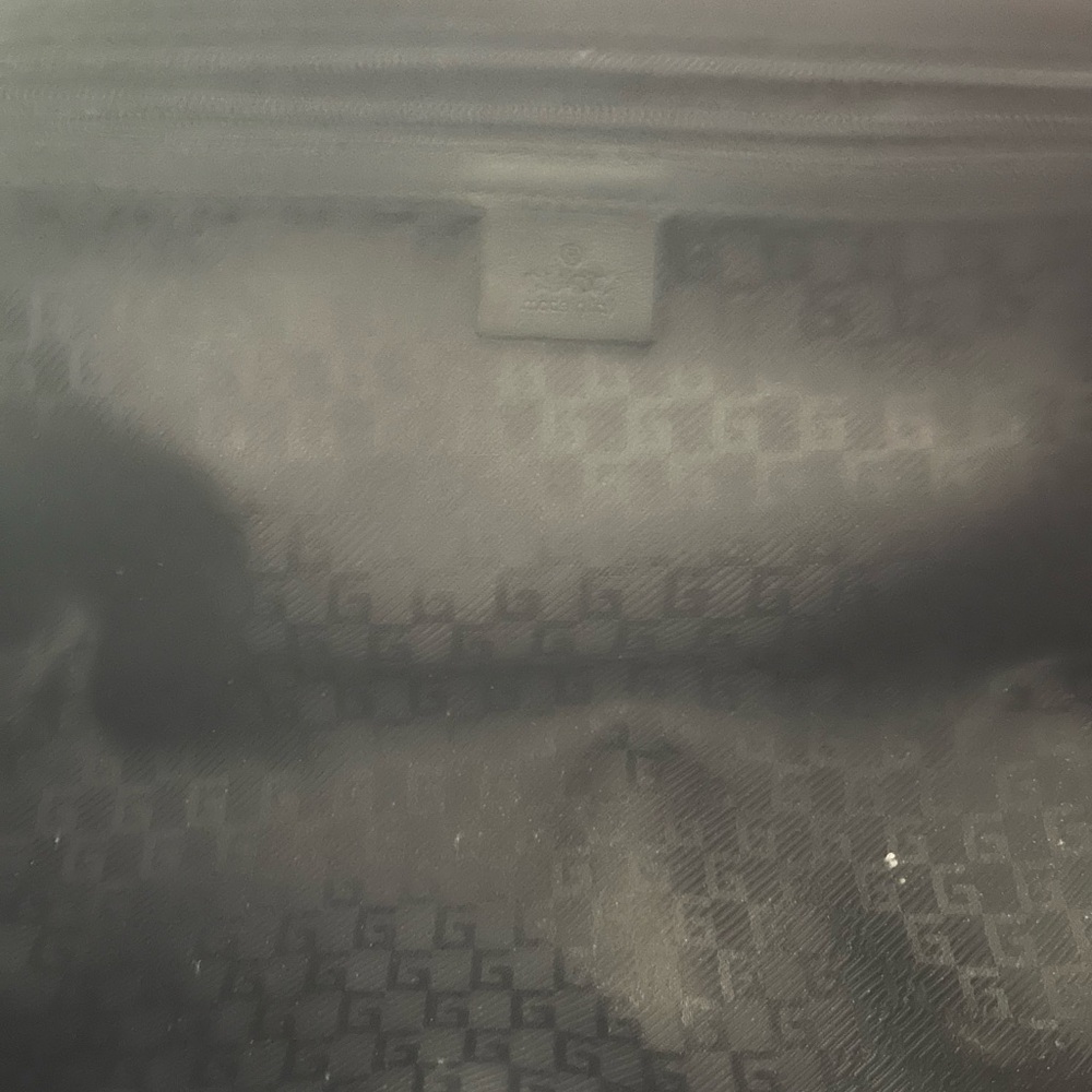 Gucci Black Leather Handbag with Bamboo Accent - Picture 12 of 16